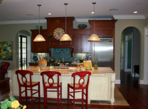 This is one of my favorite kitchens we have done over the years. Since 1995 we have designed, finished, and installed hundreds of kitchens, all of which have their own uniqueness.