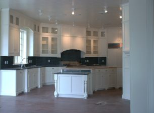 This custom kitchen was designed, fabricated and installed from raw materials @ Dixie Workshop. Nearing the completion stage of installation the beauty of this Kitchen has begun to become apparent.